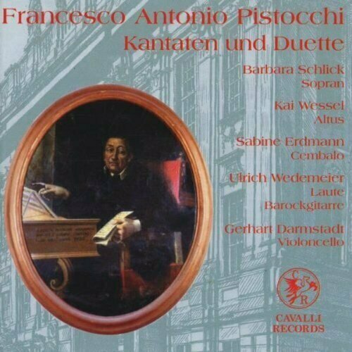 AUDIO CD Pistocchi, Francesco Antonio (1659-1726): Assorted Cantatas and Duets. (Barbara Schlick, soprano. . 1 CD pistocchi francesco antonio [1659 1726] assorted cantatas and duets barbara schlick soprano …