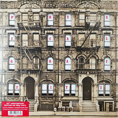 Виниловая пластинка Led Zeppelin: Physical Graffiti (2015 Reissue) (remastered) (180g) (40th Anniversary Edition). 2 LP виниловая пластинка led zeppelin presence 2015 reissue remastered 180 g deluxe edition 2 lp