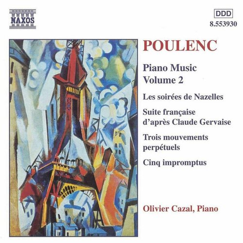 Audio CD Francis Poulenc (1899-1963) - Klavierwerke Vol.2 (1 CD) nemirovsky irene suite francaise