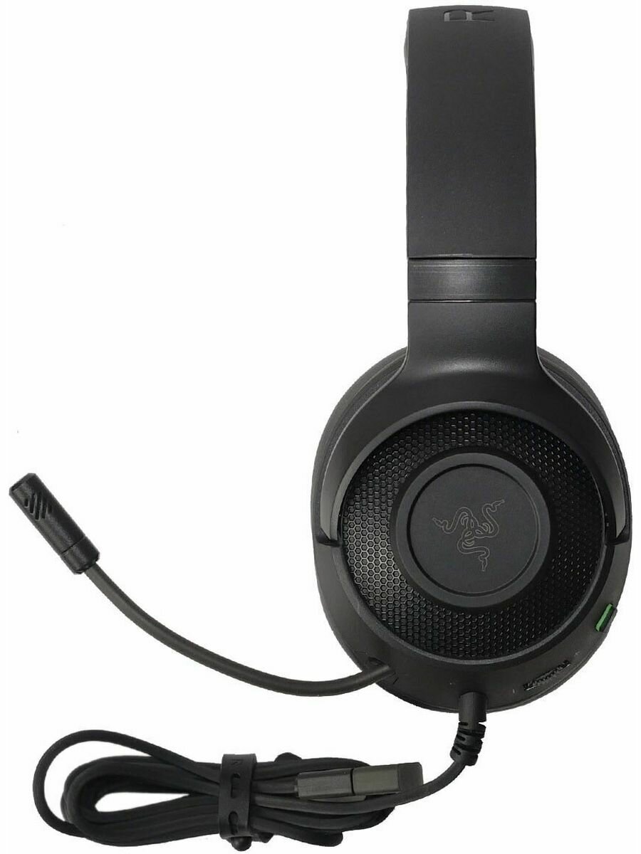 Игровая гарнитура Razer Kraken V3 X (2022) USB 40 динамики 71 звук полноразмерные кардиоидный микрофон подсветка Chroma RGB