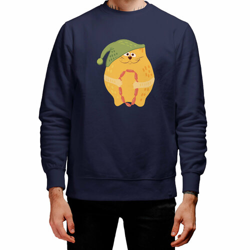 фото Свитшот roly, размер m, синий