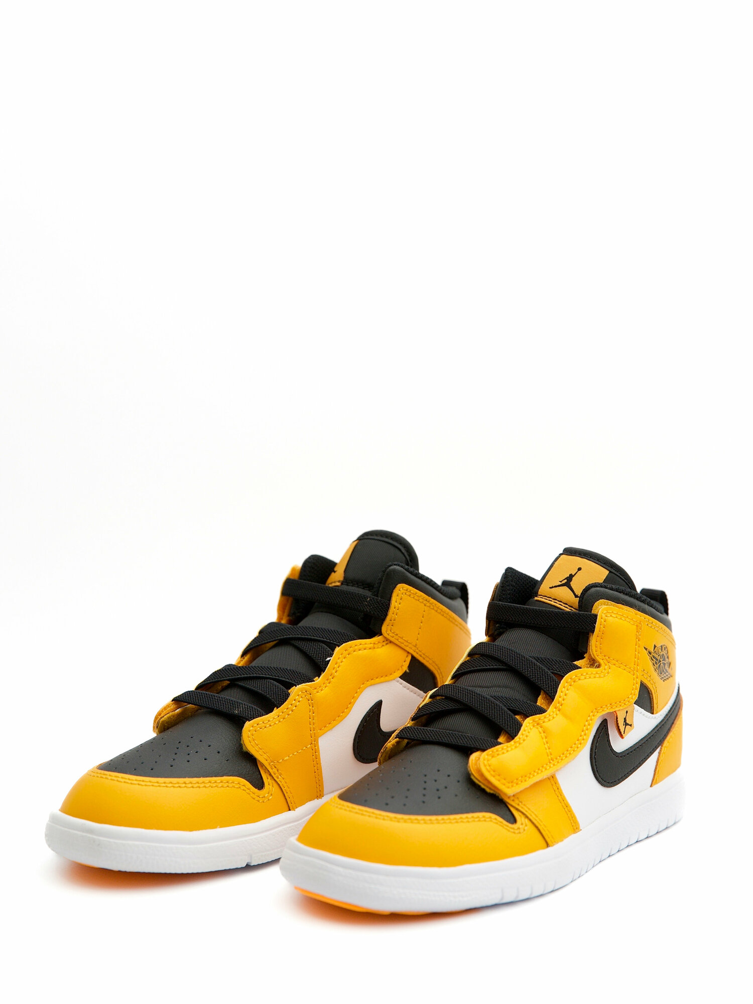 Nike air jordan 1 yellow black