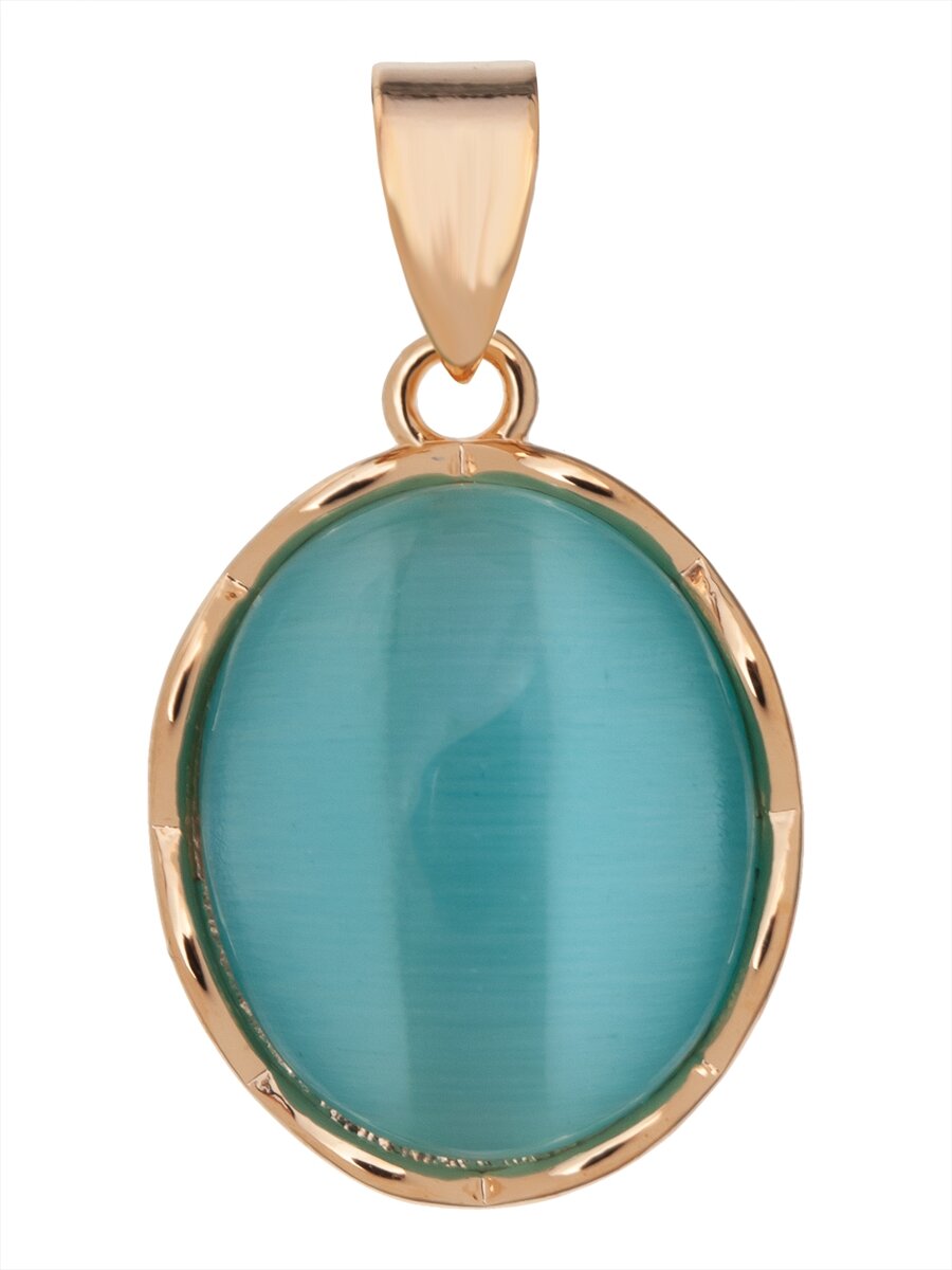 Подвеска Lotus Jewelry, кошачий глаз