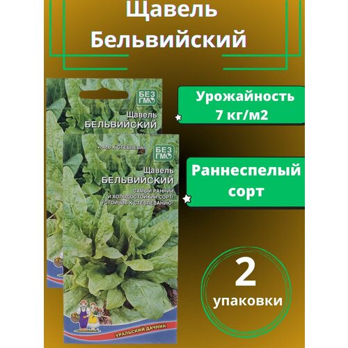 Семена щавель Бельвийский,2 упаковки семена щавель изумрудный король 2 упаковки