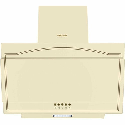 Наклонная вытяжка GRAUDE DHK 601 EL бежевое закаленное стекло ширина 60 см управление Classic Control 3 скорости производительность 550 м3час 5000000₽
