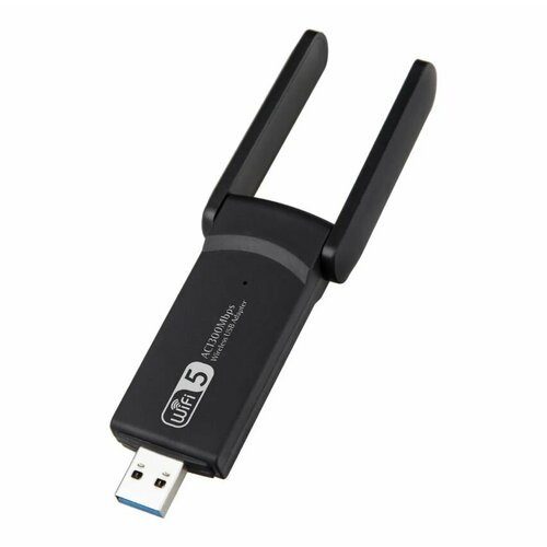 Адаптер Wi-Fi двухдиапазонный USB Adapter 5G черный 860₽