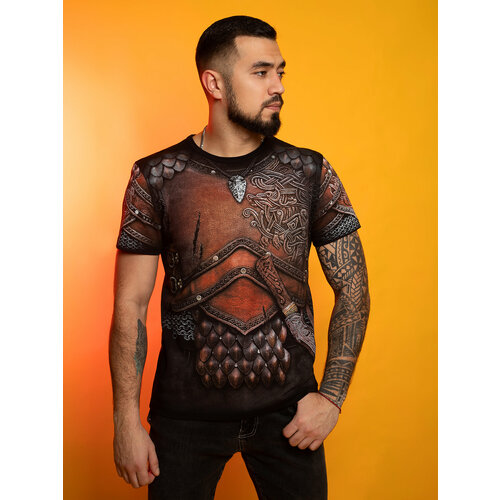 фото Футболка, размер l, черный mixfix