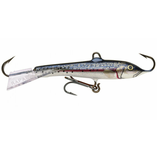 фото Блесна rapala jigging rap w07-blm 70 мм 18 г подвесной крючок