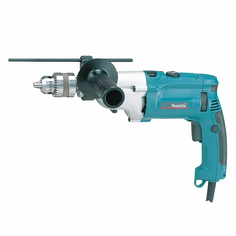Дрель ударная Makita HP2070, потребляемая мощность 1010Вт, 2 скорости