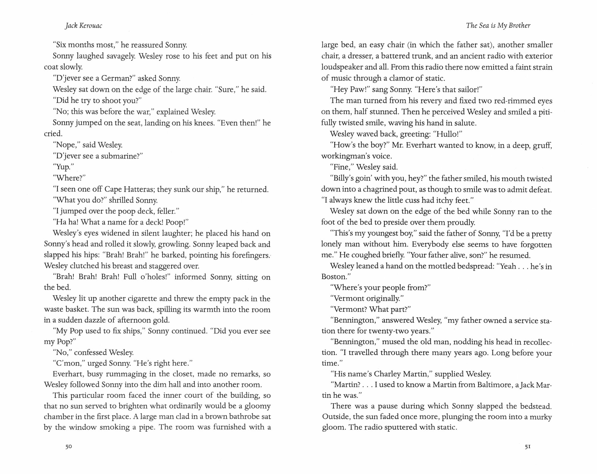 The Sea is My Brother. The Lost Novel - фото №2