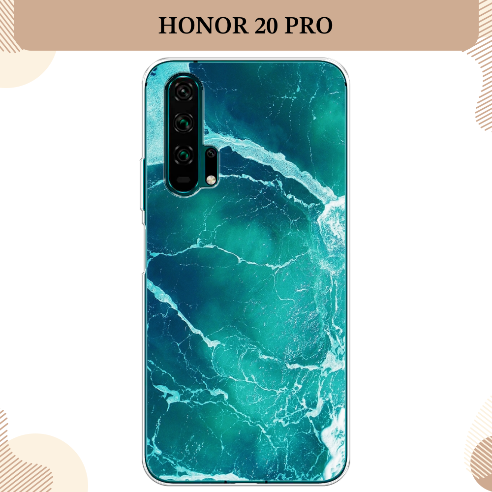 Силиконовый чехол "Изумрудный океан" на Honor 20 Pro / Хонор 20 Про