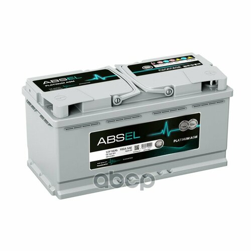 Аккумулятор Absel Agm Platinum 12V 95Ah 900A 353X175x190 Din Type Оп ABSEL арт QX540501 28920₽