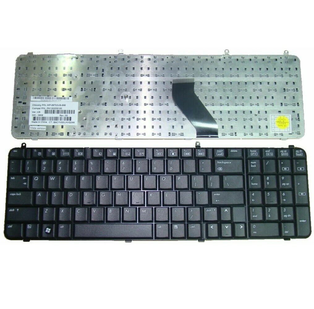 Клавиатура для ноутбука HP Compaq Presario A900 A901 A902 A903 A905 A906 Series. Черная