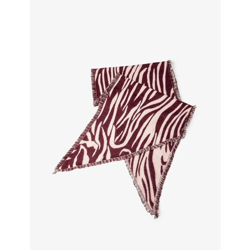 фото Шарф koton, универсальный, бордовый