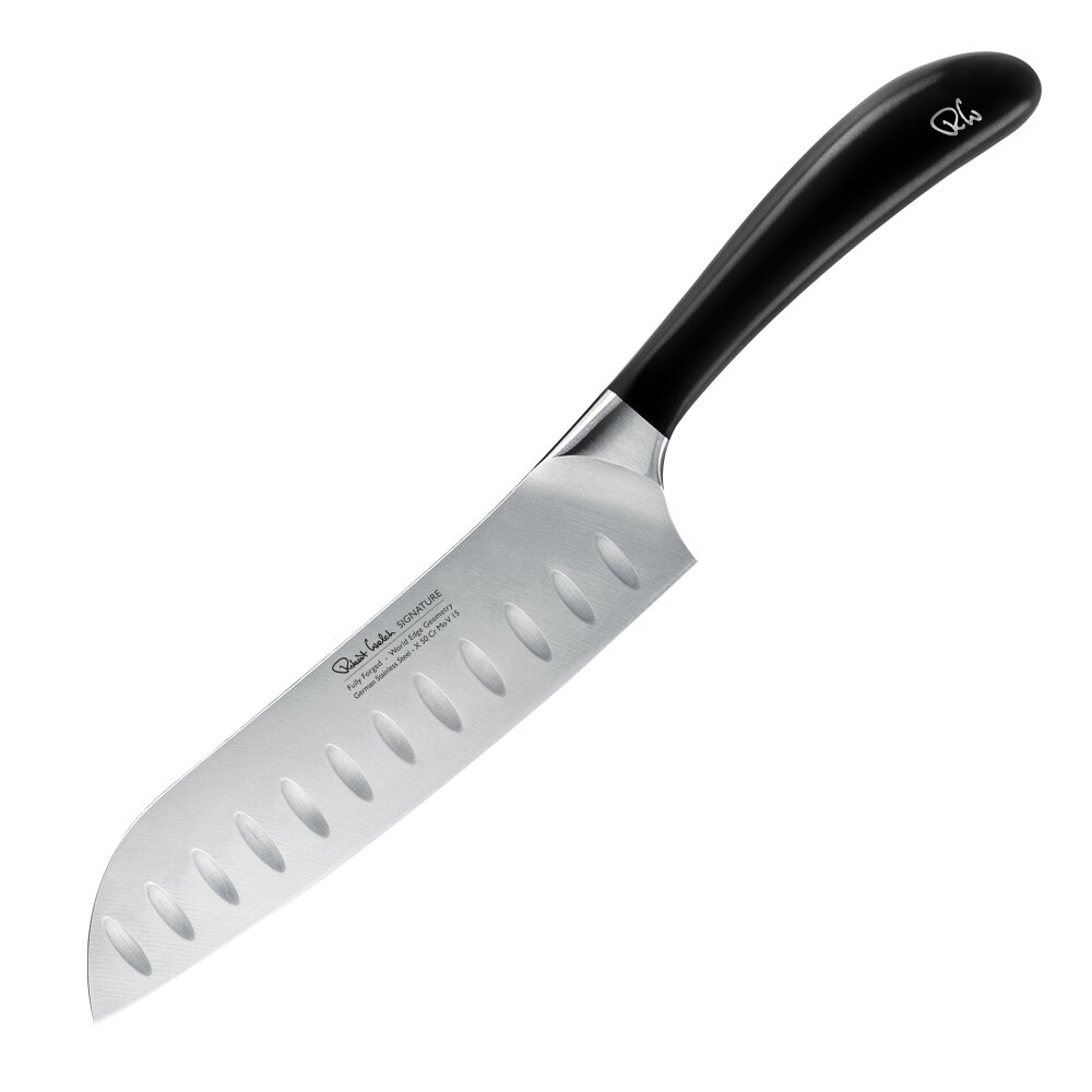 Нож кухонный сантоку 17 см Signature, кованая нержавеющая сталь, Robert Welch, SIGSA2069V