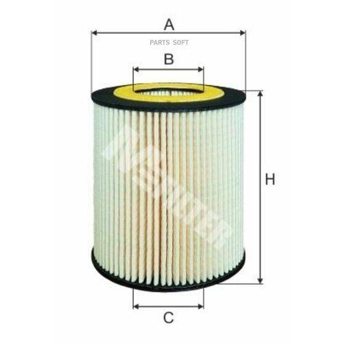 M-FILTER TE4032 TE 4032_фильтр масляный !\Land Rover Freelander, VolvoV70/S80/XC60/XC70/XC90 06>