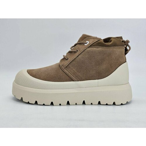 фото Ботинки ugg neumel weather hybrid, размер 40 eu, белый, коричневый, золотой