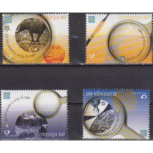 Почтовые марки Словения 1983г. 50-летие марок европы Филателия MNH