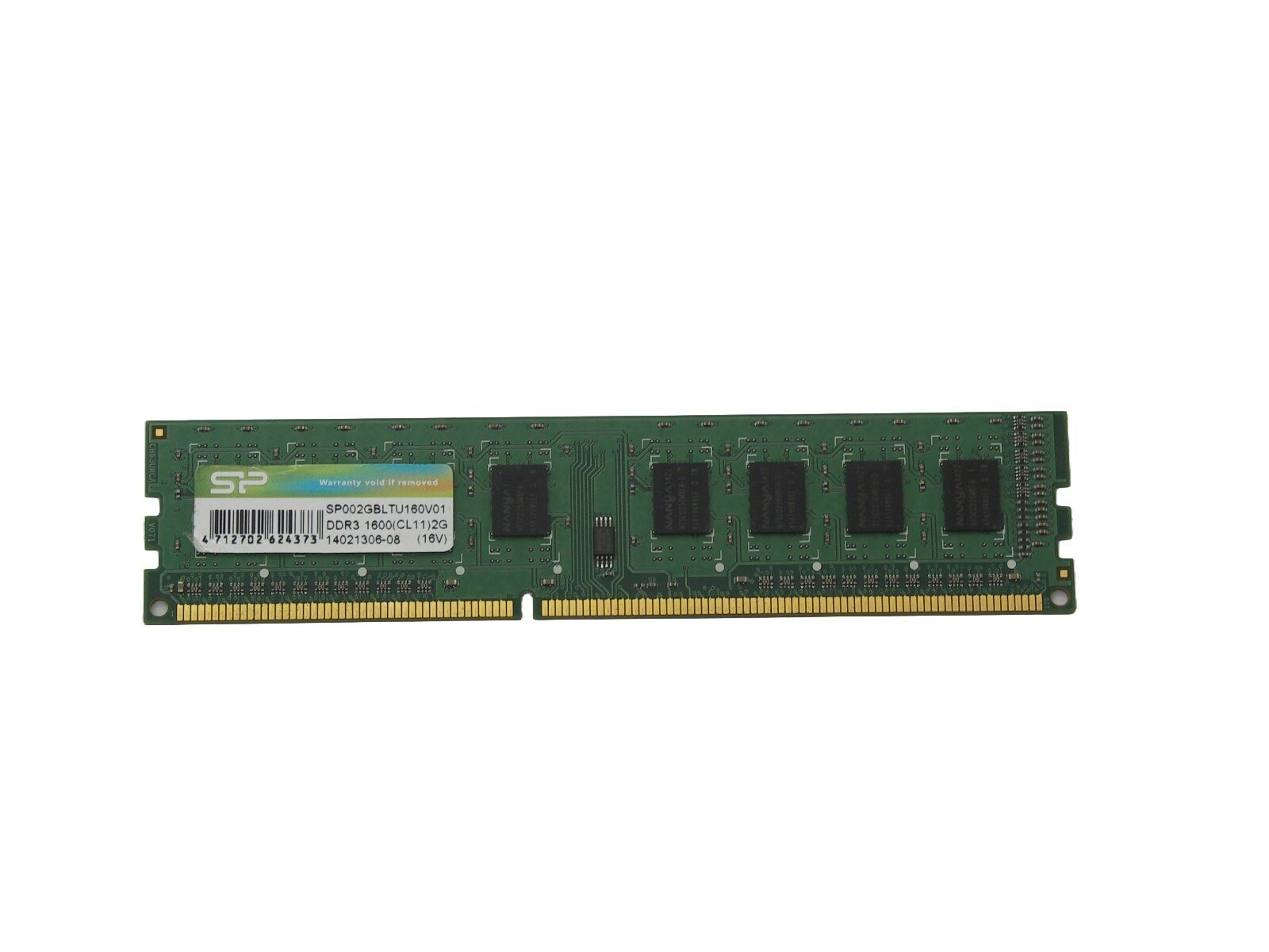 Модуль памяти DIMM DDR3 2Gb 1600Mhz PC-12800 SP SP002GBLTU160V01