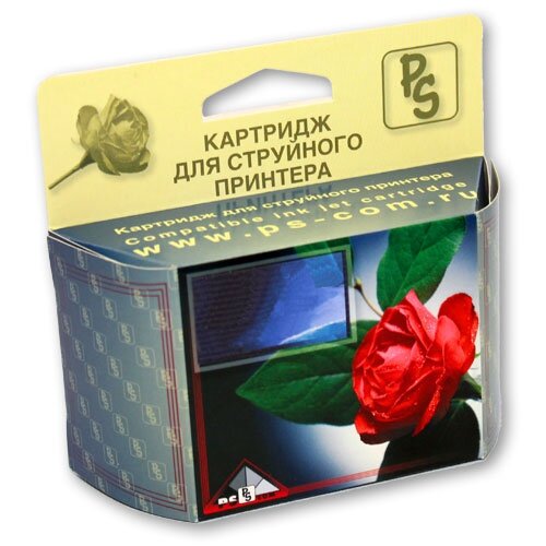 Картридж Ps-Com цветной (увеличенного объема) совместимый с HP C9361HE (№136XL) Color, объем 14 мл.