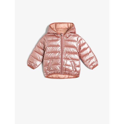 Куртка KOTON, размер 18-24 месяцев, розовый