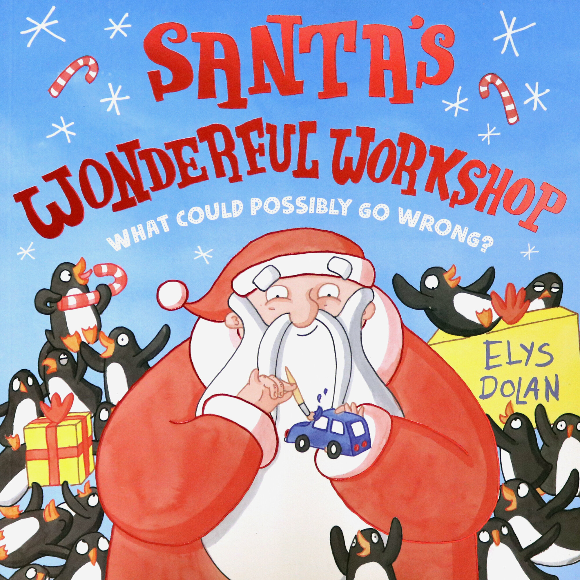 Dolan Elys "Santa's Wonderful Workshop" офсетная - фото №2