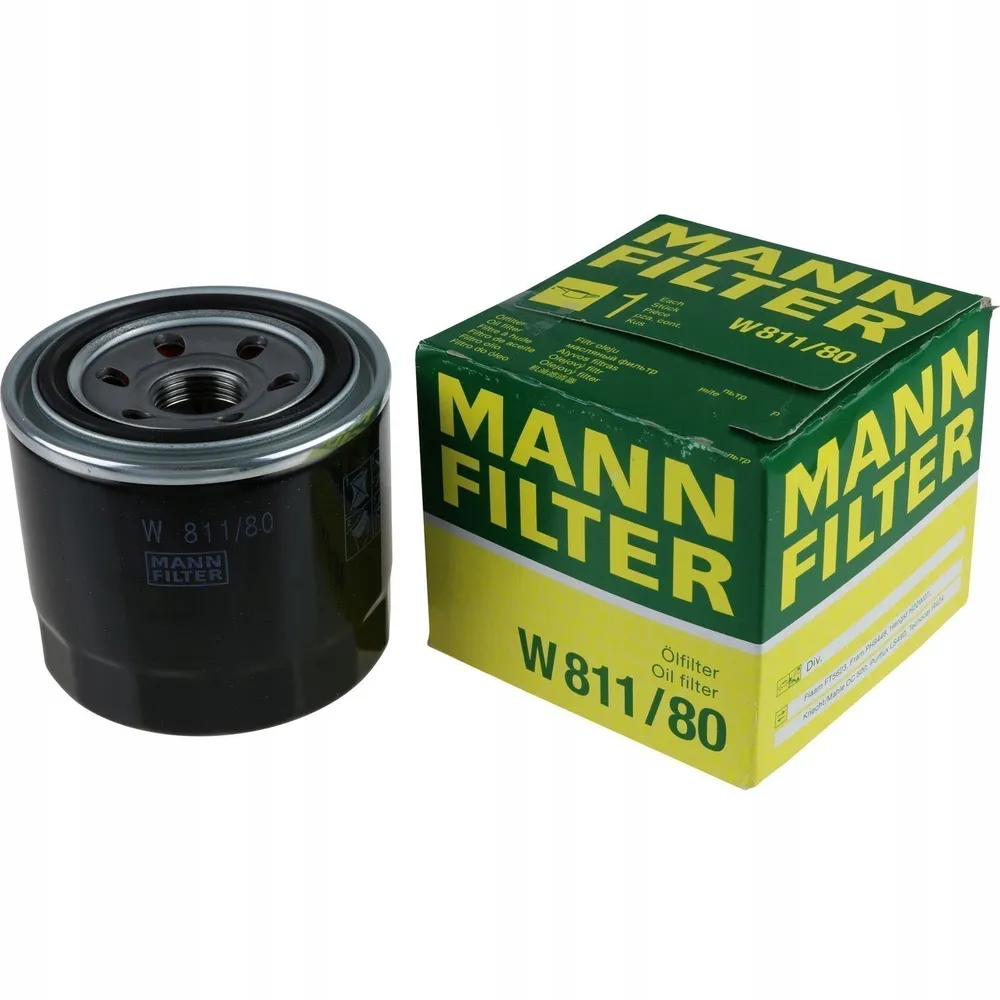 Масляный фильтр MANN-FILTER W 811/80 оригинал