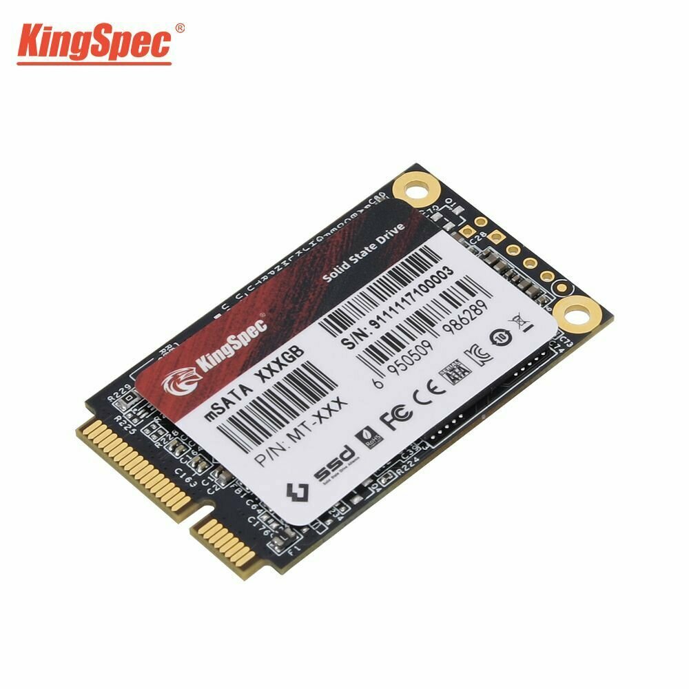 Накопитель SSD Kingspec SSD mSATA MT 256GB SATA-III 3D NAND (MT-256)