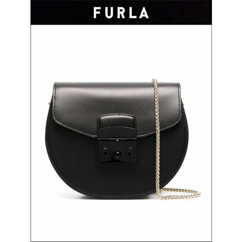 фото Сумка кросс-боди furla 06000-black, фактура матовая, черный