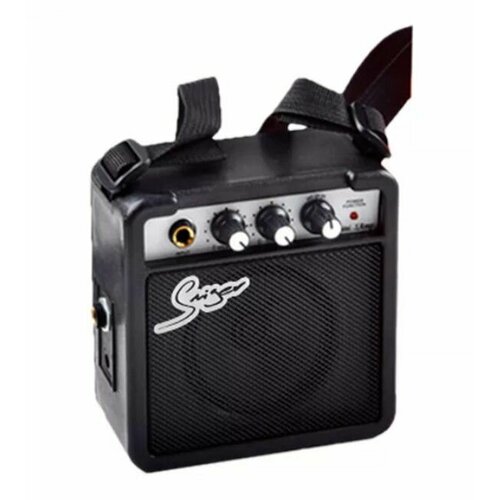 TG-5-BK Гитарный комбоусилитель портативный 5Вт черный Smiger 2494₽