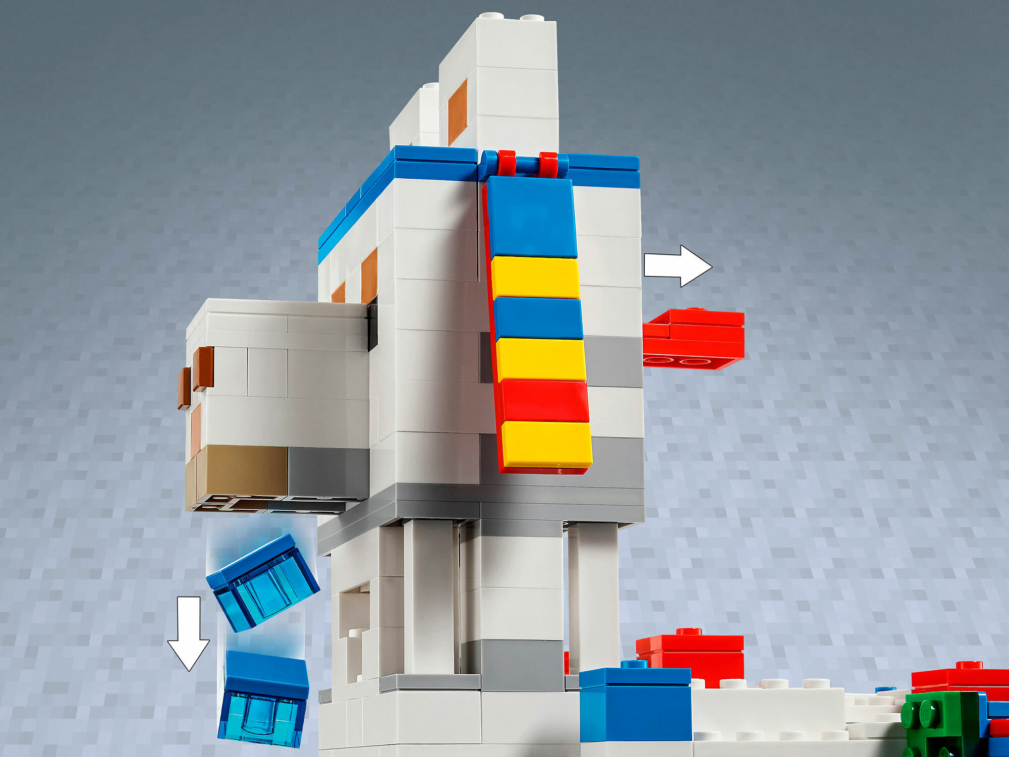 Конструктор LEGO Minecraft "Деревня лам" 21188 - фото №17