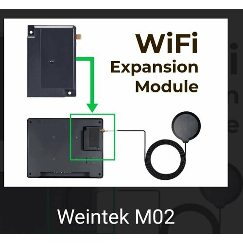 M02 WI-FI модуль расширения для панелей оператора Weintek модуль weintek ir dq08 r