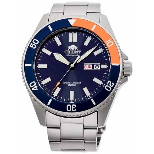 Наручные часы ORIENT RA-AA0913L19B, серебряный, оранжевый orient diving sport automatic ra aa0008b19b