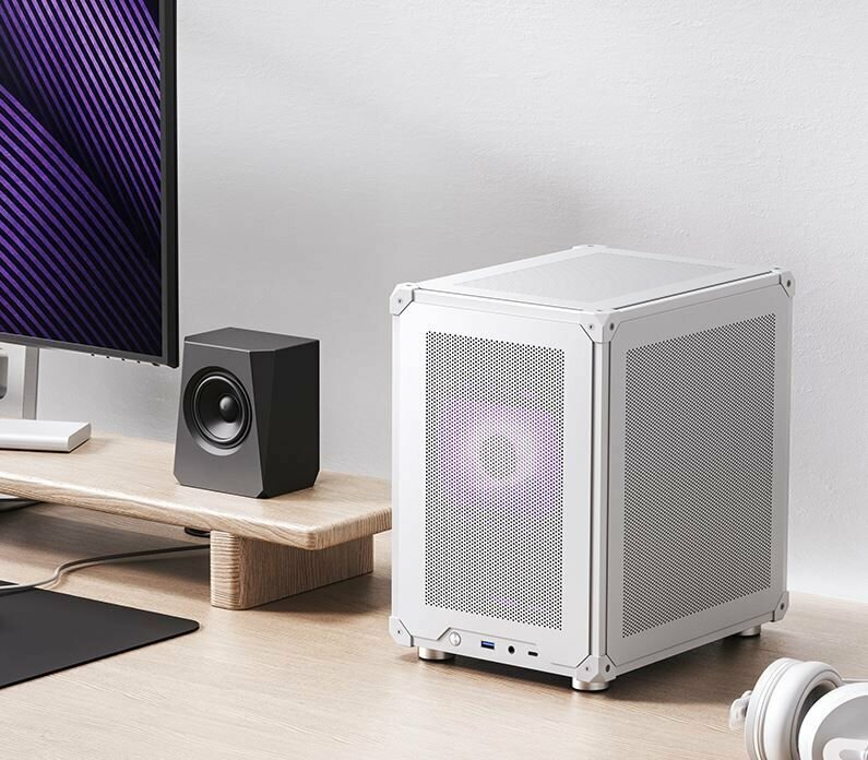 Системный блок ZEBRA Cube (Intel Core i3-2100 (3.1 ГГц), RAM 4 ГБ, SSD 128 ГБ, NVIDIA GeForce GT 730 (2 Гб), Windows 10 Home), белый — фото 2