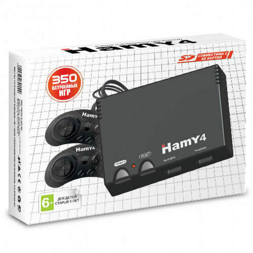 Игровая приставка Hamy 4 игровая приставка hamy 4 350 встроенных игр чёрная