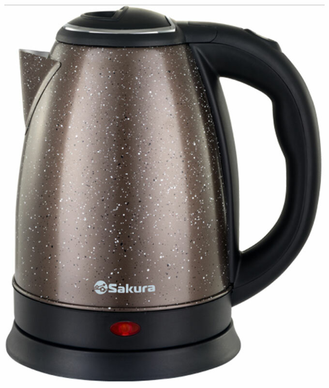 Чайник электрический Sakura SA-2134DBR, 1.8 л, коричневый