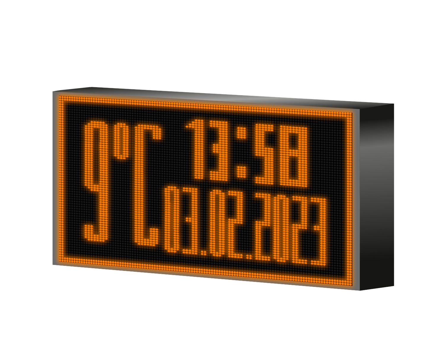 Бегущая строка/ Led /рекламная вывеска/ панель/37х21см — фото 1