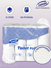 Туалетная бумага Luscan Professional, 2 слоя, 24 рулона