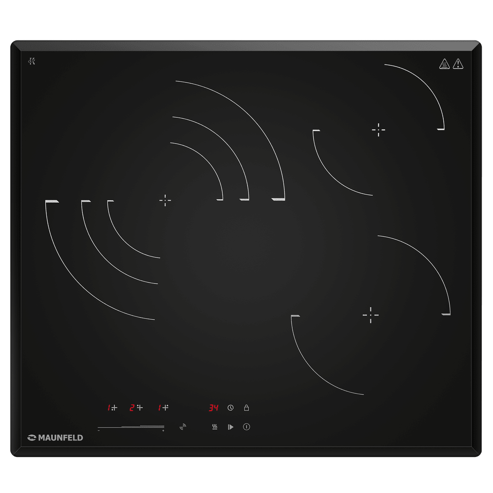 Индукционная варочная панель Maunfeld Cvce594stbk черный . - фотография № 6