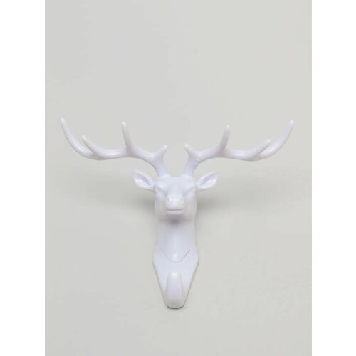 Вешалка для ключей настенный крючок олень слон Цвет Белый 548₽