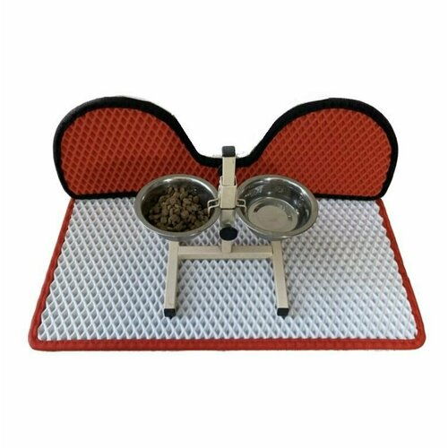 Коврик под миску со съемным бортиком 