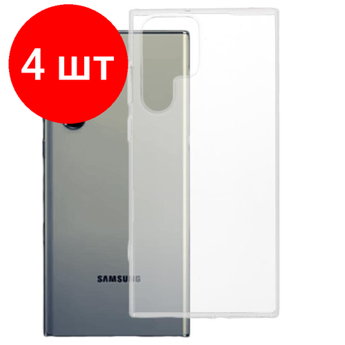 Комплект 4 штук, Чехол TFN для смартфона Samsung A22 Ultra TPU, (TFN, TFN-SC-SMS22UTPU CL)