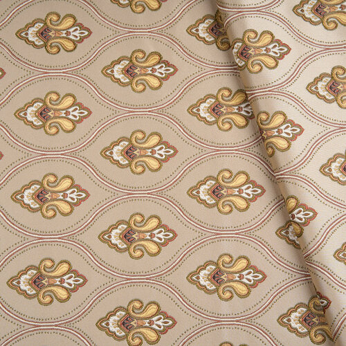 Ткань мебельная интерьерная для обивки декора шитья и рукоделия с принтом дамасский узор 2480₽