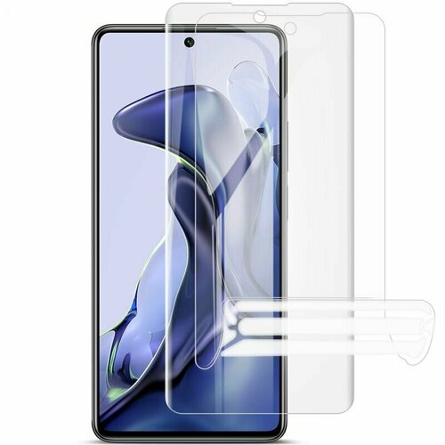 Гидрогелевая защитная пленка (не стекло) для Vivo X Note , матовая, на дисплей бесцветный