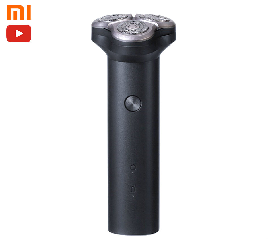 Электробритва Mijia Xiaomi Electric Shaver S300,3 плавающих головки черный