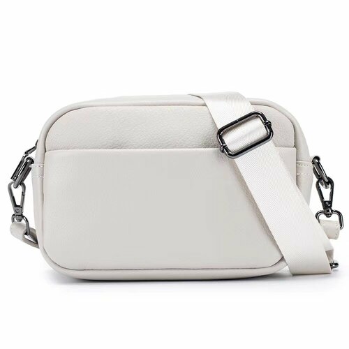 фото Сумка кросс-боди , фактура гладкая, бежевый bgt