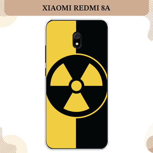 Силиконовый чехол Эмблема черно-желтая на Xiaomi Redmi 8A / Сяоми Редми 8A силиконовый чехол эмблема черно желтая на xiaomi redmi 8a сяоми редми 8a