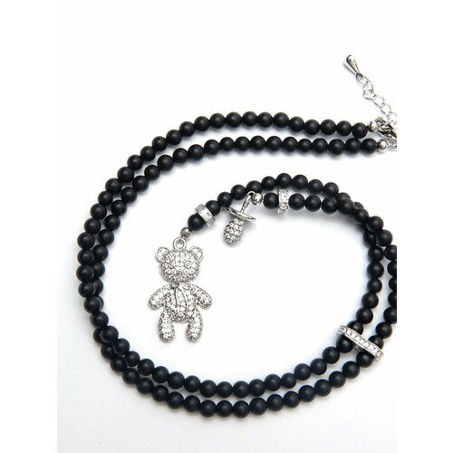 Колье НА ЦАЦКАХ, фианит