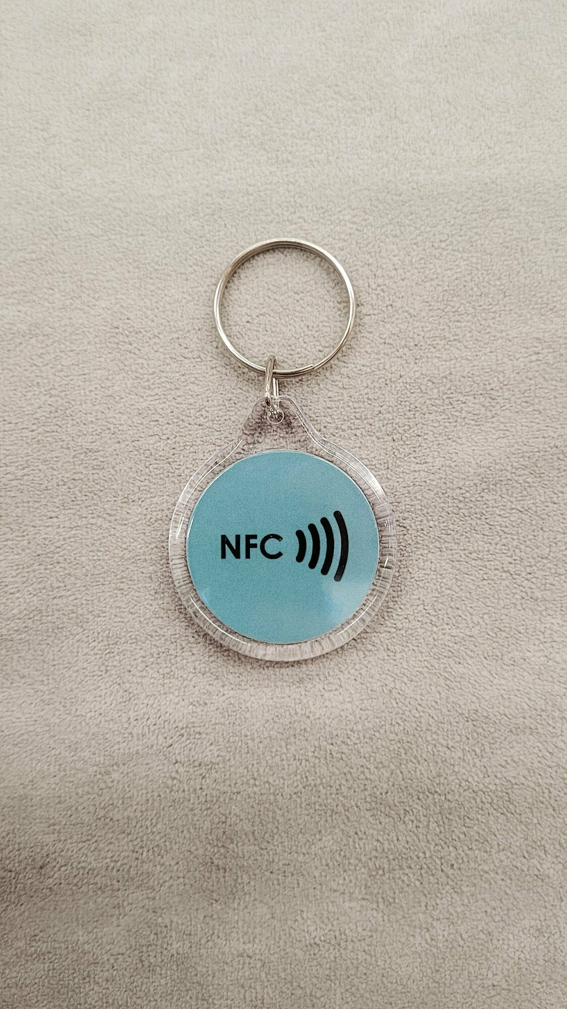 Умная визитка Смарт брелок Электронная визитка NFC брелок — фото 1