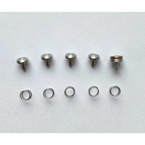 Кнопки для часов Garmin Fenix 6 Titanium 5шт пружины в комплекте 342000₽